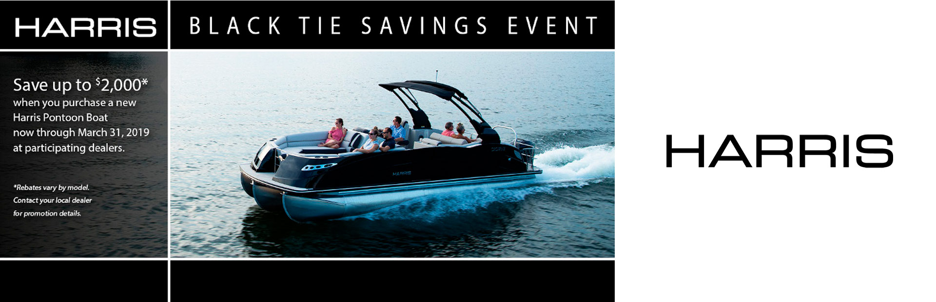 Harris: Black Tie Savings Event
